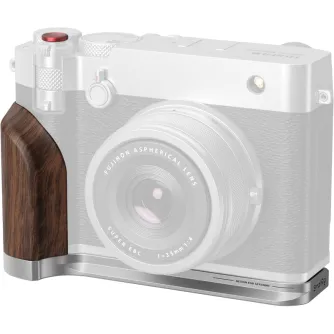 Tripod Accessories - SMALLRIG 5265 L-SHAPE MOUNT PLATE WITH WOODEN HANDLE FOR FUJIFILM GFX100RF SILVER 5265 - quick order from manufacturer