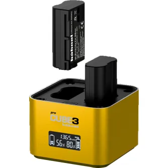 Chargers for Camera Batteries - HÄHNEL PROCUBE 3 TWIN CHARGER NIKON 1000 577.1 - quick order from manufacturer