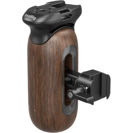 SMALLRIG 5239 WOODEN SIDE HANDLE WITH NATO CLAMP 5239