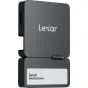 External Hard Drives HDD & SSD - LEXAR PROFESSIONAL GO SL400S SSD, USB3.2 GEN2 UP TO R1050/W1000 WITH HUB, 2TB LSL400S002T-RNBNG - quick order from manufacturer
