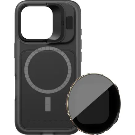 POLARPRO KIT - LITECHASER IPHONE 16 PRO BASE CASE BLACK + VND 3-5 FILTER 131154