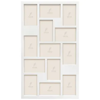 Photo Frames - FOCUS COLLAGE 13 PICTURES WHITE 132667 - quick order from manufacturer