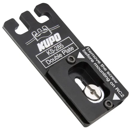 KUPO KS-285 DOUBLE PLATE( QUICK RELEASE PLATE FOR ARCA-SWISS & RC2 ) KS-285