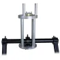 Tripod Accessories - KUPO KS-696 MITCHELL MOUNT WITH 2 COUPLER COLLAR CASTLE & NUT KS-696 - quick order from manufacturer