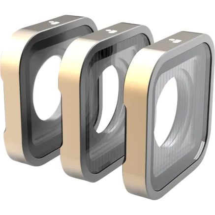 POLARPRO GOPRO HERO9/10/11/12/13 FX 3-PACK BLUEMORPHIC, SILVERMORPHIC, MIST H9-FX-3PACK