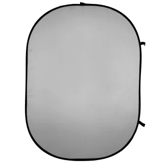 Foto foni - walimex Foldable Background grey, 150x200cm - ātri pasūtīt no ražotāja