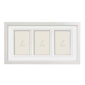 Photo Frames - FOCUS DAHLIA WHITE 21X40/PP COLLAGE 3*10X15 132647 - quick order from manufacturer