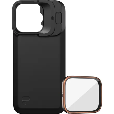 POLARPRO KIT - LITECHASER IPHONE 16 PRO EXO BACK PLATE + UV FILTER 131145