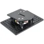 Tripod Heads - KUPO KSC-160 4 WAY LEVELING CAM MOUNT W/ 3/8 SLOT-BLK KSC-160 - quick order from manufacturer