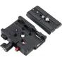 Tripod Accessories - KUPO KS-CB12 RAPID CONNECT ADAPTER W/ SLIDING MOUNTING PLATE KS-CB12 - quick order from manufacturer