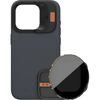 For smartphones - POLARPRO KIT - LITECHASER IPHONE 15 PRO MAX CASE OCEAN + VND 3-5 FILTER 131153 - quick order from manufacturer