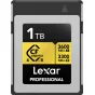 Memory Cards - LEXAR CFEXPRESS 4.0 PRO GOLD R3600/W3300 1TB LCXEXP4001T-RNENG - quick order from manufacturer