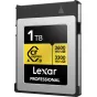 Memory Cards - LEXAR CFEXPRESS 4.0 PRO GOLD R3600/W3300 1TB LCXEXP4001T-RNENG - quick order from manufacturer