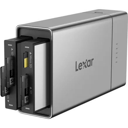 LEXAR PROFESSIONAL WORKFLOW GO FOR 2 MODULE BAY INCL. 5000MAH BATTERY LPWF600N-1ANGL