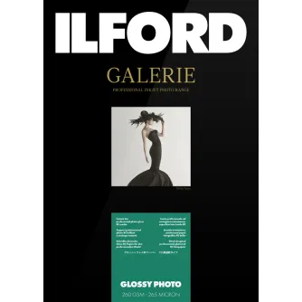 Photo paper - ILFORD GALERIE GLOSSY PHOTO 260G A2 25SHEETS 2002715 - quick order from manufacturer