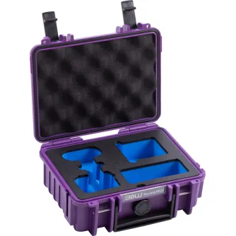 Camera Bags - BW OUTDOOR ACTION CASE TYPE PP.23. FOR INSTA360 GO3/GO3S, PURPLE 110296 - quick order from manufacturer