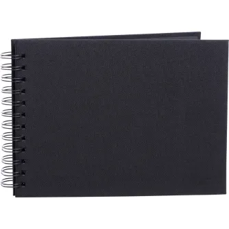 Photo Albums - FOCUS ESSENCE WIRE-O 23X17 BLACK W. BLACK SHEETS 131364 - quick order from manufacturer