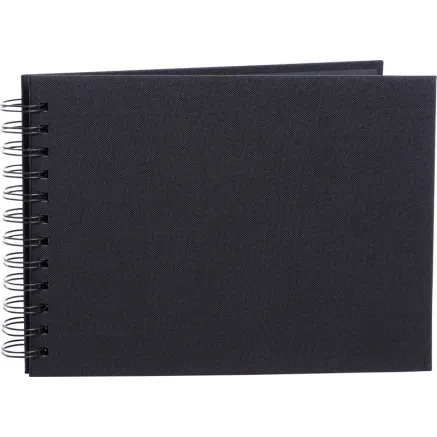 FOCUS ESSENCE WIRE-O 23X17 BLACK W. BLACK SHEETS 131364