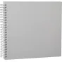 Photo Albums - FOCUS ESSENCE WIRE-O 30X30 GREY W. BLACK SHEETS 131365 - quick order from manufacturer