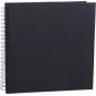 Photo Albums - FOCUS ESSENCE WIRE-O 30X30 BLACK W. BLACK SHEETS 131366 - quick order from manufacturer