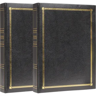 Photo Albums - FOCUS ETERNA SUPER 200 10X15 2-PACK BLACK 131388 - quick order from manufacturer