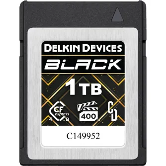 Memory Cards - DELKIN CFEXPRESS 4.0 BLACK TYPE B R3630/W3130 (VPG400) 1TB DCB4BV41T - quick order from manufacturer