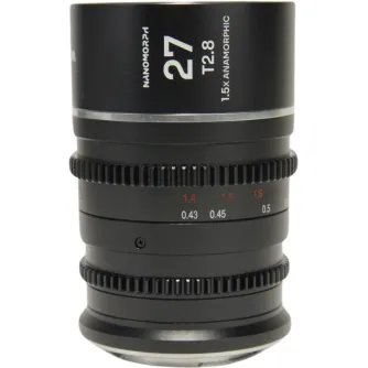 CINEMA Video Lenses - LAOWANANOMORPH27MMT2.81.5XS35 (SILVER) - DL VE2728DLS - quick order from manufacturer