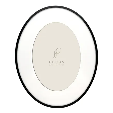 FOCUS ASTER OVAL BLACK 21,6X26,6/PP 15X20 133012