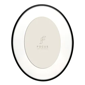 Photo Frames - FOCUS ASTER OVAL BLACK 24,6X30,6/PP 18X24 133013 - quick order from manufacturer