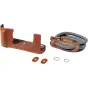Camera Bags - SMALLRIG 5449 LEATHER CASE KIT FOR FUJIFILM X-E5 BROWN 5449 - quick order from manufacturer