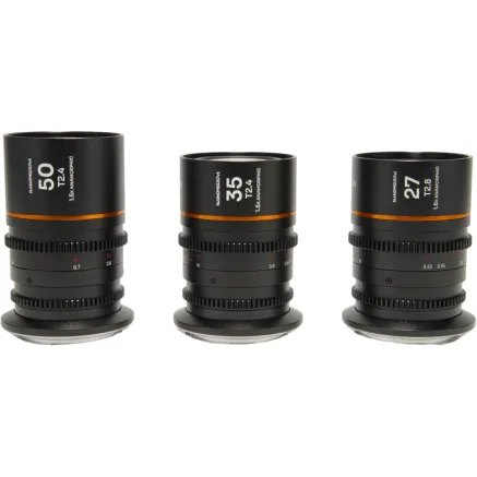 LAOWA NANOMORPHS35 PRIME3-LENSBUNDLE (27MM, 35MM, 50MM) (AMBER) - NIKON Z VE273550NZA