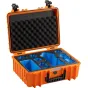 Hard Cases - BW OUTDOOR CASES TYPE 5000 FOR DJI MAVIC 4 PRO / ORANGE 111328 - quick order from manufacturer