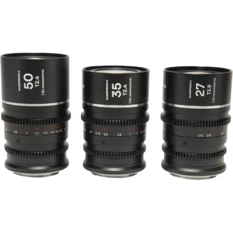 CINEMA Video Lenses - LAOWA NANOMORPHS35 PRIME3-LENSBUNDLE (27MM, 35MM, 50MM) (SILVER) - CANON RF VE273550RFS - quick order from manufacturer
