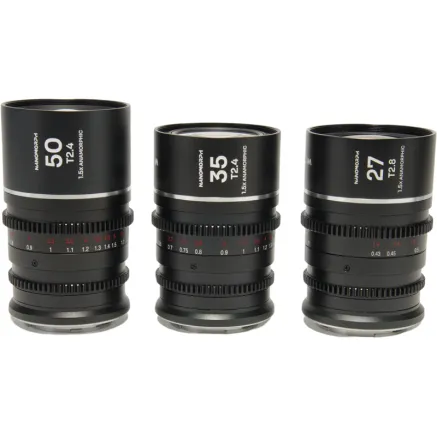 LAOWA NANOMORPHS35 PRIME3-LENSBUNDLE (27MM, 35MM, 50MM) (SILVER) - FUJI X VE273550FXS