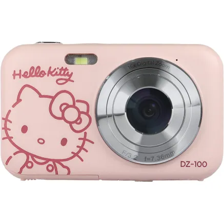 YASHICA X HELLO KITTY DIGITAL CAMERA DZ-100 (PINK) YAS-DZ10HK-PN