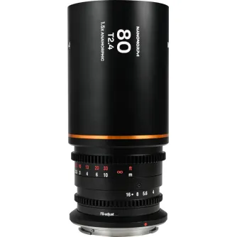 CINEMA Video Lenses - LAOWANANOMORPH80MMT2.41.5XS35 (AMBER) - CANON RF VE8024RFA - quick order from manufacturer