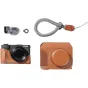 Camera Bags - SMALLRIG 5385 LEATHER CASE KIT FOR CANON POWERSHOT V1 BROWN 5385 - quick order from manufacturer