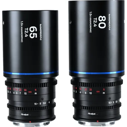 LAOWA NANOMORPHS35 PRIME2-LENSBUNDLE (65MM,80MM) (BLUE) - CANON RF VE6580RFB