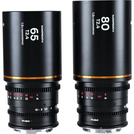LAOWA NANOMORPHS35 PRIME2-LENSBUNDLE (65MM,80MM) (AMBER) - L MOUNT VE6580LA