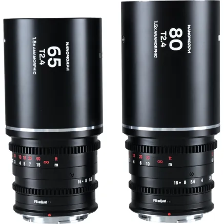 LAOWA NANOMORPHS35 PRIME2-LENSBUNDLE (65MM,80MM) (SILVER) - SONY E VE6580SES