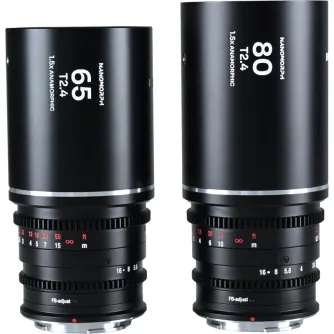 CINEMA Video Lenses - LAOWA NANOMORPHS35 PRIME2-LENSBUNDLE (65MM,80MM) (SILVER) - NIKON Z VE6580NZS - quick order from manufacturer