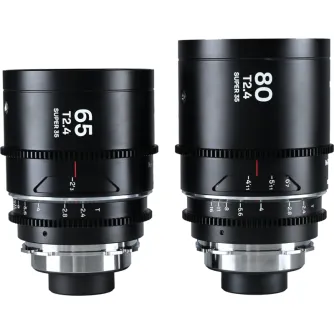 CINEMA Video Lenses - LAOWA NANOMORPHS35 PRIME2-LENSBUNDLE (65MM,80MM) (SILVER) - ARRI PL/CANON EF VE6580PLEFS - quick order from manufacturer
