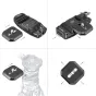 Tripod Accessories - SMALLRIG 5053 CAMERA CLIP WITH QUICK RELEASE MOUNT PLATE KIT 5053 - quick order from manufacturer