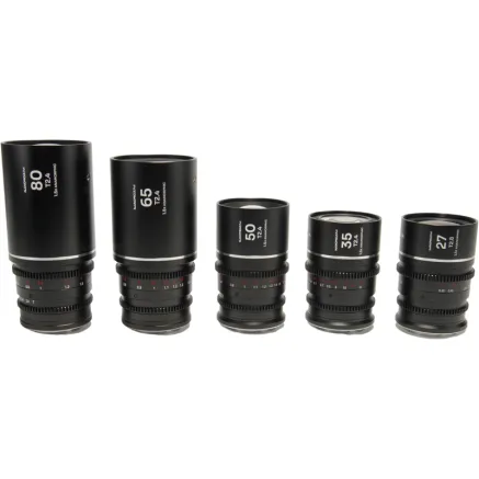 LAOWA NANOMORPHS35 PRIME5-LENSBUNDLE (27+35+50+65+80MM) SILVER - L MOUNT VE2735506580LS
