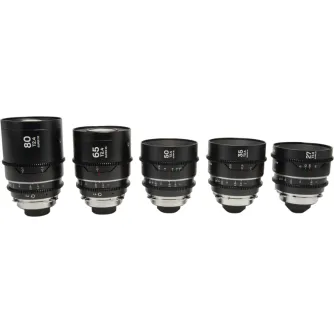 CINEMA Video Lenses - LAOWA NANOMORPHS35 PRIME5-LENSBUNDLE (27+35+50+65+80MM) SILVER - ARRI PL/CANON EF VE2735506580PLEFS - quick order from manufacturer