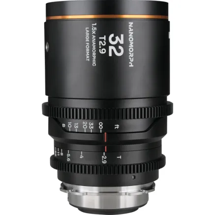 LAOWA NANOMORPH LF 32MM T2.9 1.5X (AMBER) - ARRI PL/CANON EF VE3229PLEFA