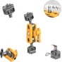 Tripod Accessories - SMALLRIG 5522 MAGIC ARM SUPPORT WITH DUAL BALL HEADS 1/4-20 SCREWSBUMBLEBEE EDITION 5522 - quick order from manufacturer