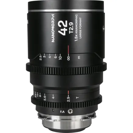 LAOWA NANOMORPH LF 42MM T2.9 1.5X (SILVER) - ARRI PL/CANON EF VE4229PLEFS