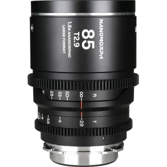 CINEMA Video Lenses - LAOWA NANOMORPH LF 85MM T2.9 1.5X (SILVER) - ARRI PL/CANON EF VE8529PLEFS - quick order from manufacturer