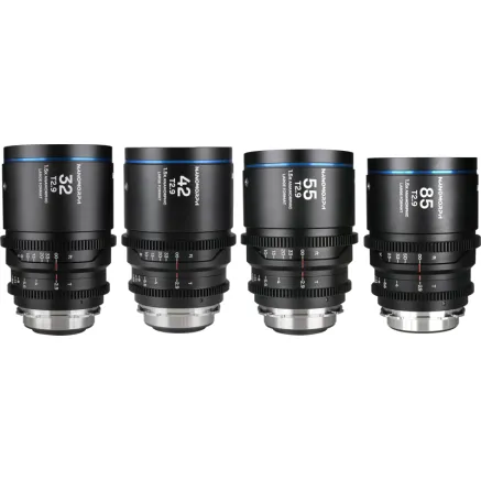 LAOWA NANOMORPHLF PRIME4-LENSBUNDLE (32+42+55+85MM) BLUE - ARRI PL/ CANON EF VE32425585PLEFB